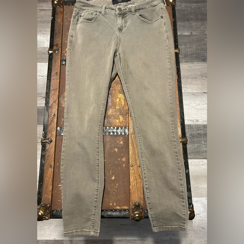 Torrid high waisted slate gray jeans size 10R - Picture 3 of 5